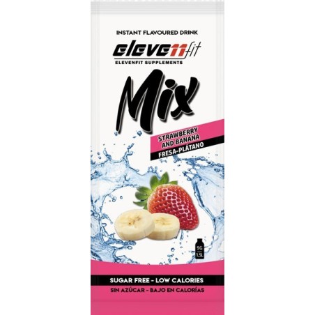 ▷ Saborizante Mix  Plátano y Fresa 🍌🍓 Sin Azúcar 1,5L - Elevenfit
