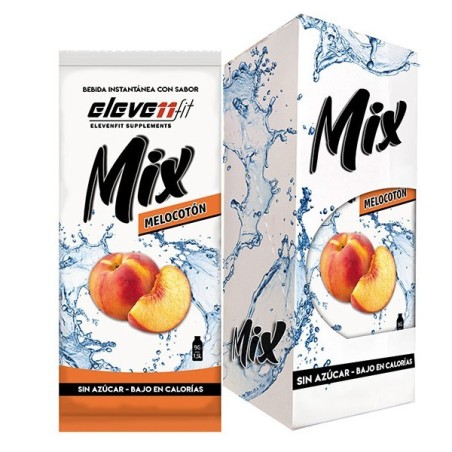 ▷ Pfirsichgeschmacksmischung, 12 zuckerfreie Beutel - Elevenfit