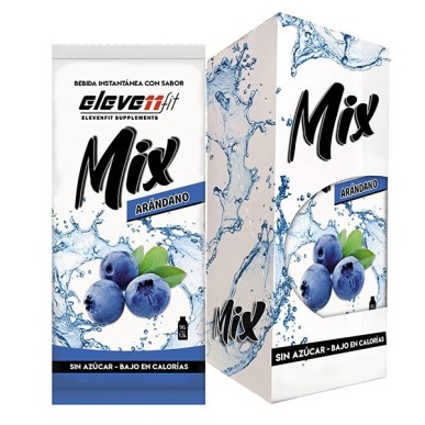 ▷ Mix di aromi ai mirtilli, 12 bustine senza zucchero - Elevenfit