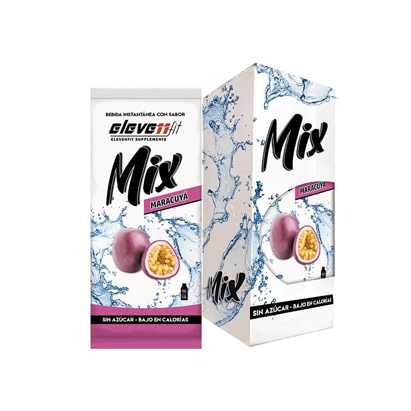 CAJA DE 12 SOBRES MIX SABOR MARACUYÁ SIN AZÚCAR