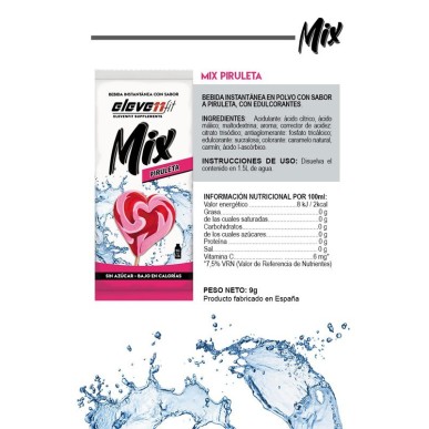 ▷ Mix di gusti per lecca-lecca, 12 bustine senza zucchero - Elevenfit