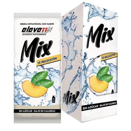 ▷ Peach Tea Flavor Mix 12 Sugar-Free Sachets - Elevenfit