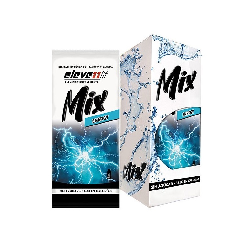 CAJA DE 12 SOBRES MIX SABOR  ENERGY SIN AZÚCAR