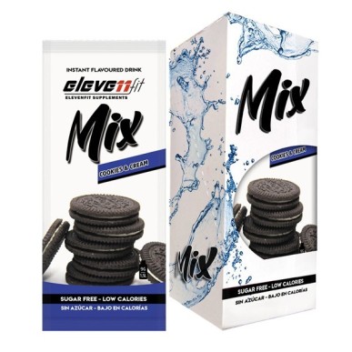 ▷ Mix Sabor Cookies & Cream 12 Sobres Sin Azúcar - Elevenfit