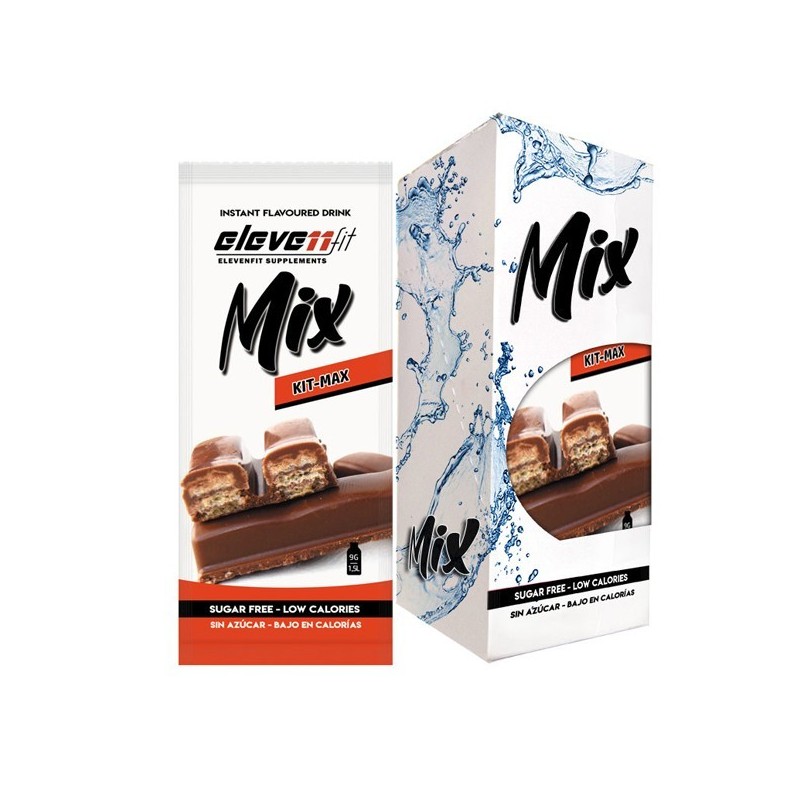 Schachtel mit 12 Beuteln Mix Kitmax Geschmack zuckerfrei