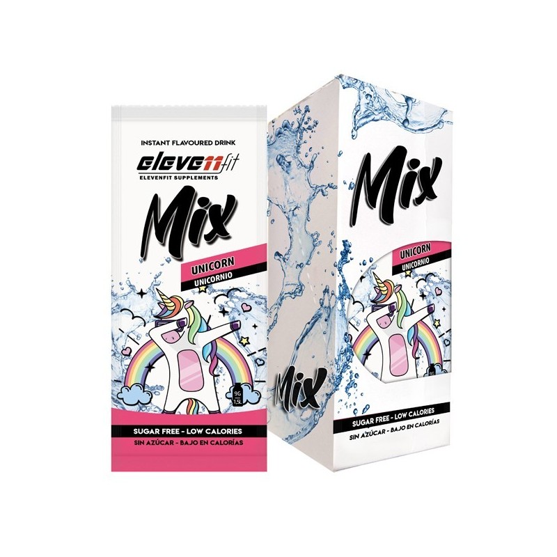 CAJA DE 12 SOBRES MIX SABOR UNICORNIO SIN AZÚCAR