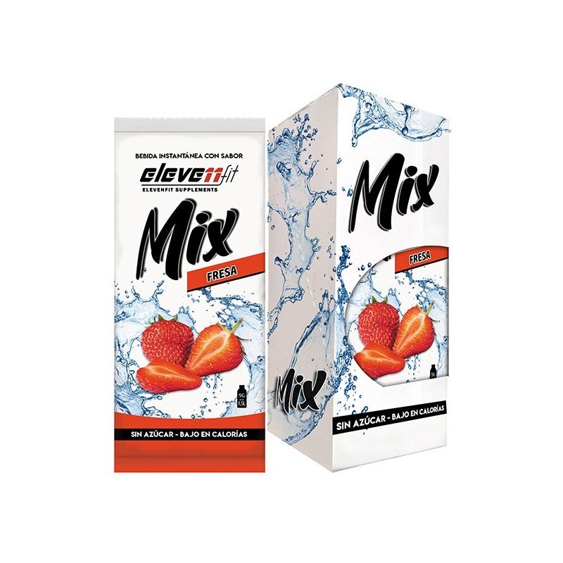 BOX OF 12 SUGAR-FREE STRAWBERRY FLAVOR MIX SACHETS