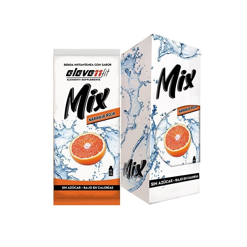 CAJA DE 12 SOBRES MIX SABOR NARANJA ROJA SIN AZÚCAR