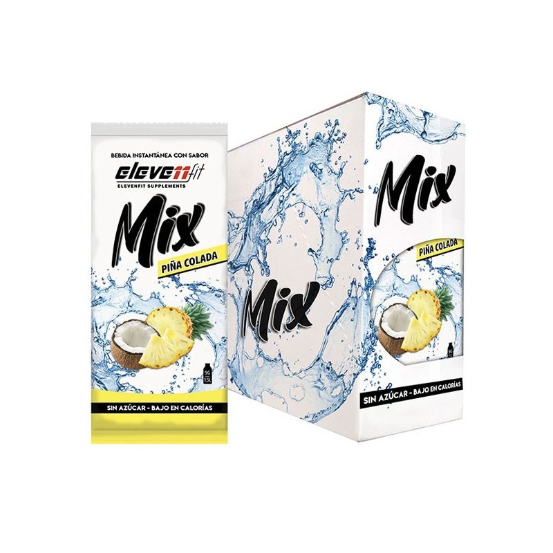BOX OF 24 SUGAR-FREE PINA COLADA FLAVOR MIX SACHETS