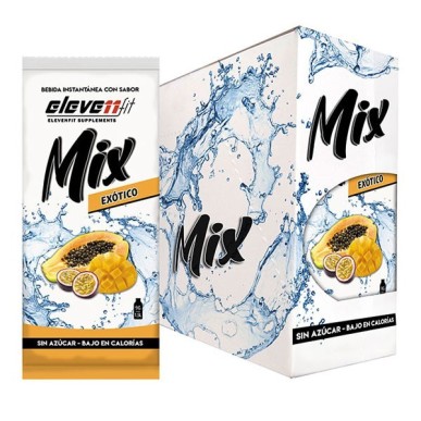 ▷ Boîte de 24 sachets de mélange exotique sans sucre 1,5 L — Elevenfit