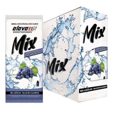 ▷ Box of 24 Sugar-Free Blue Grape Mix Sachets 1.5L — Elevenfit