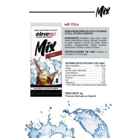 BOX OF 24 SUGAR-FREE COLA FLAVOR MIX SACHETS