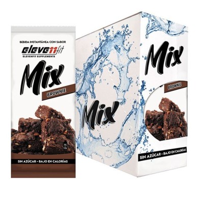 ▷ Packung mit 24 zuckerfreien Brownie-Backmischungsbeuteln (1,5 l) — Elevenfit