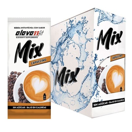 ▷ Box of 24 Sugar-Free Cappuccino Mix Sachets 1.5L — Elevenfit
