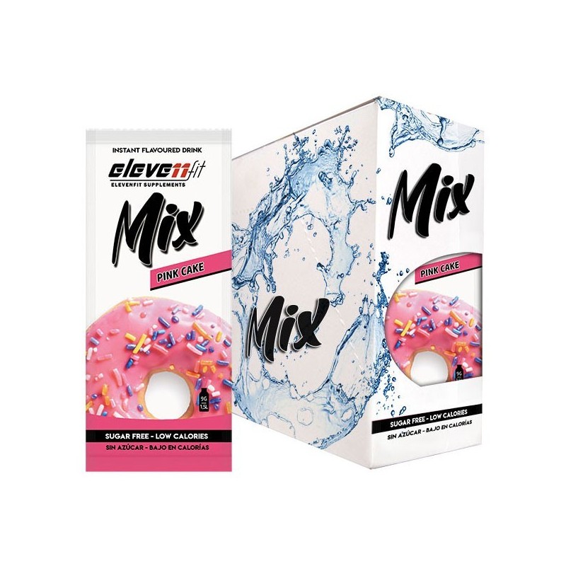 BOX OF 24 SACHETS MIX PINK CAKE FLAVOR SUGAR-FREE