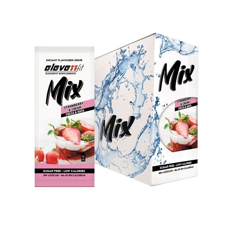 BOX OF 24 SACHETS MIX STRAWBERRY AND CREAM FLAVOR SUGAR-FREE BOX OF 24 SACHETS MIX STRAWBERRY AND CREAM FLAVOR SUGAR-FREE