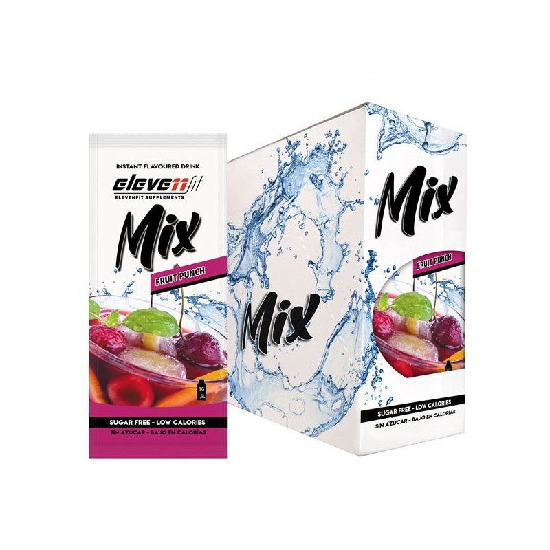CAJA DE 24 SOBRES MIX SABOR FRUIT PUNCH SIN AZÚCAR