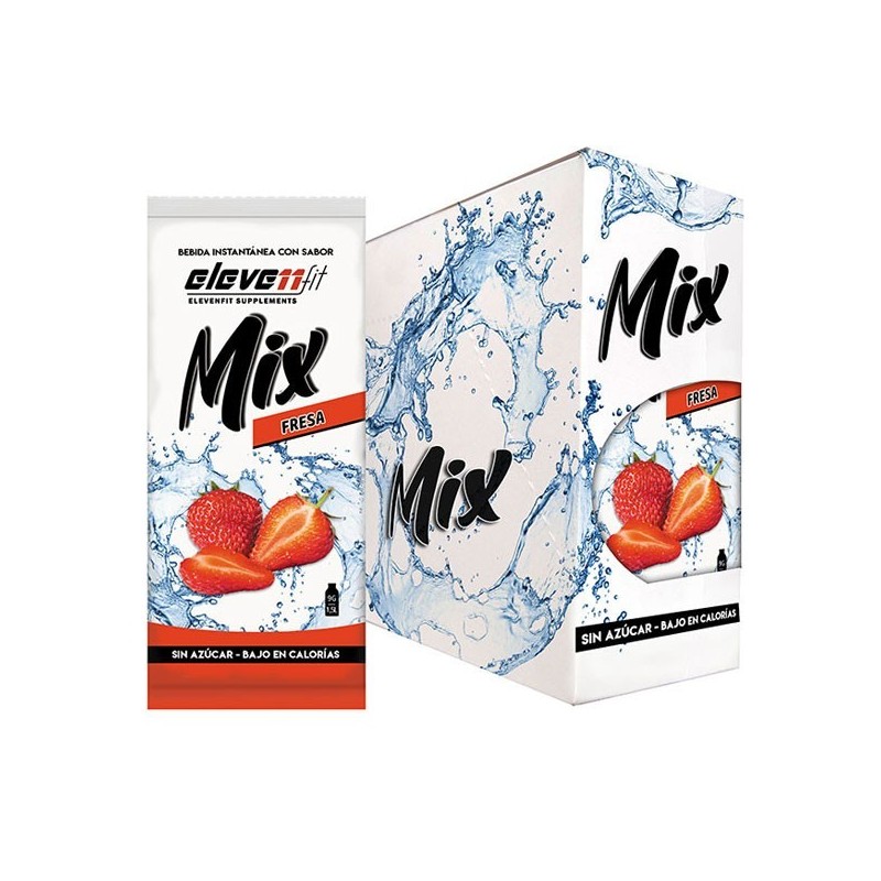 BOX OF 24 SUGAR-FREE STRAWBERRY FLAVOR MIX SACHETS