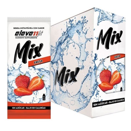 ▷ Caja 24 Sobres Mix Fresa Sin Azúcar 1,5L — Elevenfit
