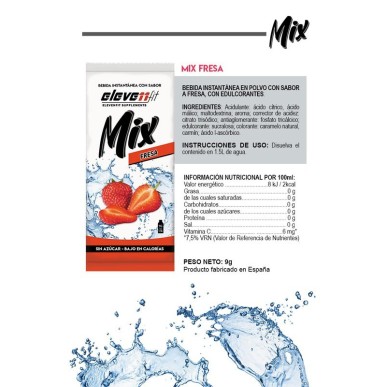 ▷ Box of 24 Sugar-Free Strawberry Mix Sachets 1.5L — Elevenfit