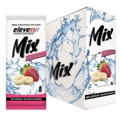 ▷ Caja 24 Sobres Mix Plátano y Fresa Sin Azúcar 1,5L — Elevenfit