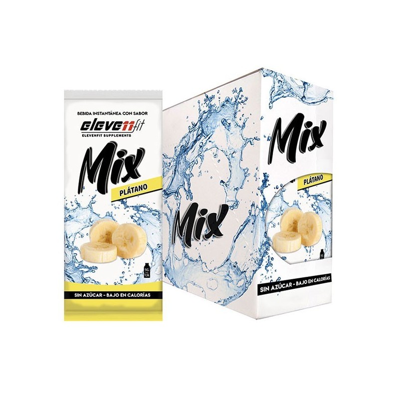 BOX OF 24 SUGAR-FREE BANANA FLAVOR MIX SACHETS