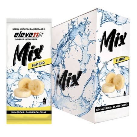 ▷ Box of 24 Sugar-Free Banana Mix Sachets 1.5L — Elevenfit