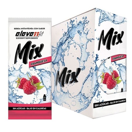 ▷ Confezione da 24 bustine di preparato al lampone senza zucchero da 1,5 l — Elevenfit