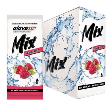 ▷ Confezione da 24 bustine di preparato al lampone senza zucchero da 1,5 l — Elevenfit