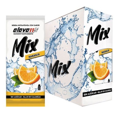 ▷ Packung mit 24 zuckerfreien Orangenmischungsbeuteln 1,5 l — Elevenfit