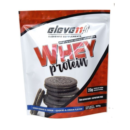 ▷ Proteína Whey Pro Cookies and Cream 900g - Elevenfit