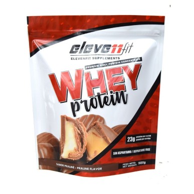 ▷ Protéine de lactosérum Pro Praline 900 g - Elevenfit