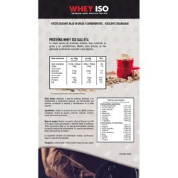 ISOLAT DE LACTOSÉRUM SAVEUR BISCUIT 900 g