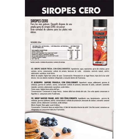 ZUCKERFREIER ERDBEERSIRUP 330ML