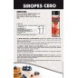 Sciroppo al gusto di fragola senza zucchero, 330 ml