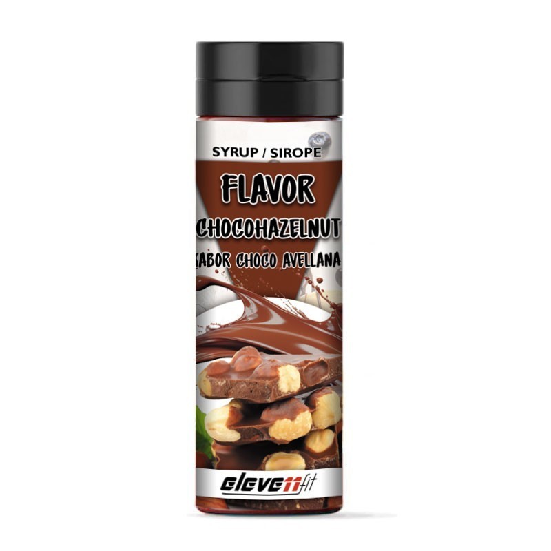 Sirop sans sucre aromatisé au chocolat et aux noisettes 330 ml