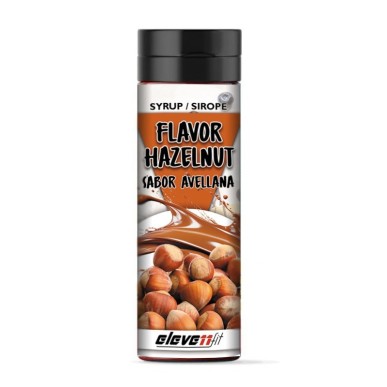 ▷ Sciroppo senza zucchero al gusto di nocciola 330 ml - Elevenfit