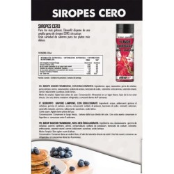 Sirop sans sucre à la framboise 330 ml