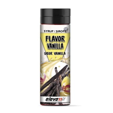 ▷ Sciroppo senza zucchero al gusto di vaniglia 330 ml - Elevenfit