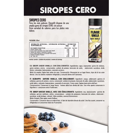 ZUCKERFREIER VANILLESIRUP 330ML