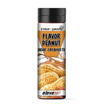 ▷ Sirope Sabor Crema de Cacahuete Sin Azúcar 330ml - Elevenfit