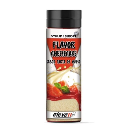 ▷ Sirope Sabor Tarta de Queso Sin Azúcar 330ml - Elevenfit