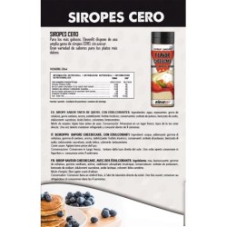 SIROPE SABOR TARTA DE QUESO SIN AZÚCAR 330ML