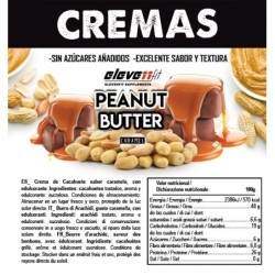 CREMA DE CACAHUETE CON SABOR CARAMELO