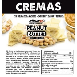 Erdnussbutter mit weißem Schokoladengeschmack