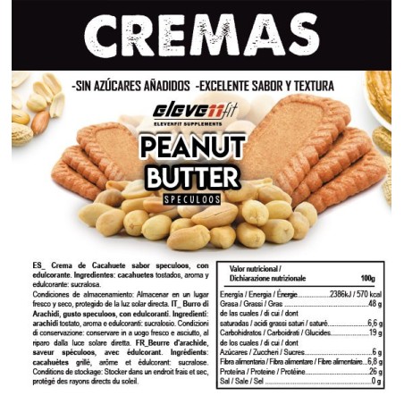 PEANUT BUTTER SPECULOO FLAVOR