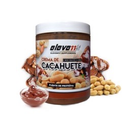 ▷ Beurre de cacahuète sans sucre au chocolat et aux noisettes 300 g - Elevenfit