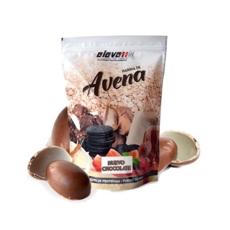 ▷ Chocolate Egg Flavored Oat Flour 1kg - Elevenfit