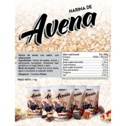 1 kg de farine d'avoine à la praline