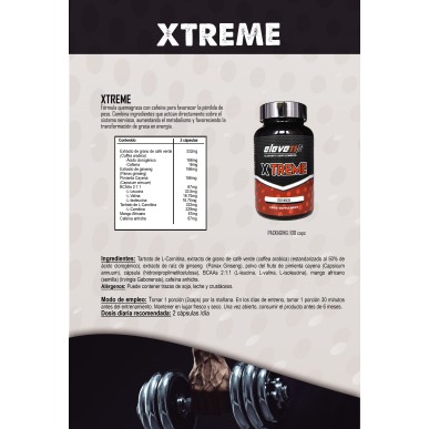 ▷ Brûleur de graisse extrême 100 capsules - Elevenfit